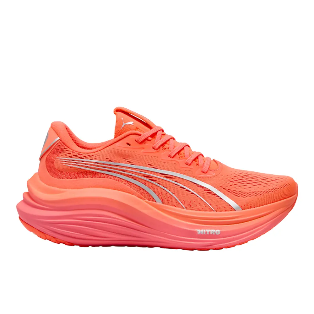 PUMA Mens Magmax Nitro Running Sneakers Shoes - Red