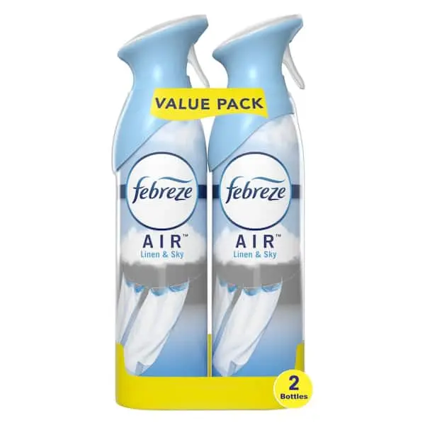 Air Effects Febreze  8.8 Oz. Linen and Sky Scent Air Freshener Spray (2 Count) 187   Includes Scented Perfume Fragrance
