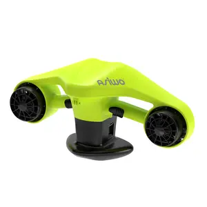 Asiwo Underwater Scooter Pro with Dual Motors, OLED Display & Camera Mount - 40M Waterproof for Diving, Snorkeling & Fish Chasing Adventures