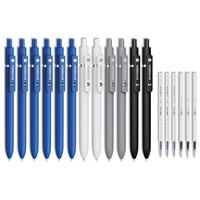 Black & Blue Ink Gel Pen Set 12ct