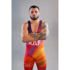 RAF06 Wrestling Men's Singlet - Orange RAF06 Wrestling Men's Singlet - Orange