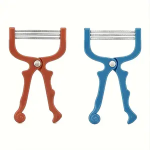 Facial Hair Remover for Women & Men, 3-Layer Spring Line Manual Epilator, Painless Home Use Tool, Effective Facial Hair Removal Device