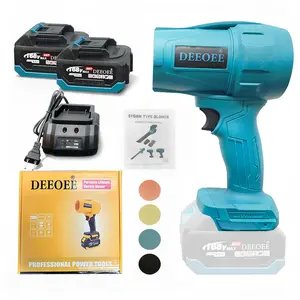 Cordless Leaf Blower Violent TurboFan,BrushlessPure Copper Motor With 2 Battery, Handheld PowerfulDryer for Car,Car Drying after Wash, SnowRemoval Gift for Thanksgiving,Christmas,New Year