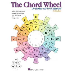 The Chord Wheel: The Ultimate Tool for All Musicians | Music Theory Learning Tool for Guitar Piano and All Instruments | Visual Guide to Chord Progressions and Key Changes Paperback – Illustrated, December 1, 2000