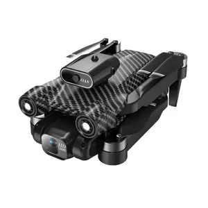 Brushless foldable drone with automatic return and obstacle avoidance, four-axis aircraft, children's remote control airplane, intelligent flight