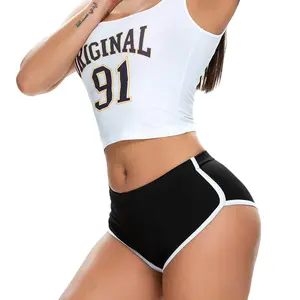 Women's Sexy Booty  Retro Dolphin  Sports Yoga Gym Running Hot Pants world shorts Elastic Waist Layered Knit donut scrunched chicken leg safety effortless cargo pink High Waisted Stretch Nurse Scrub women thigh jiggy Striped Foldover baggy track bun