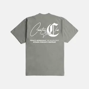 Invite Only Ultra Heavyweight T-shirt - Cement