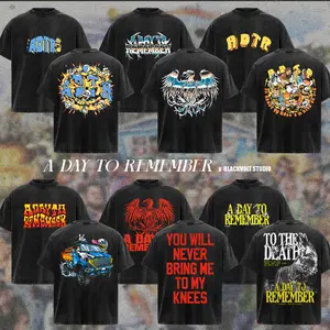 [COLLECTION] A Day To Remember ADTR Band T-Shirt Collection, Pop Punk Metalcore Graphic Tee, Warped Tour Easycore Aesthetic Shirt, Distressed Alternative Rock Merch, Gift for ADTR Fans, Unisex Merch for Men & Women
