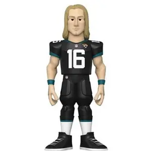 FUNKO GOLD 5 NFL: Jaguars - Trevor Lawrence (Styles May Vary)  [Collectible Figurine/Statue/Bust] Vinyl figurine/statue, Chase Variant