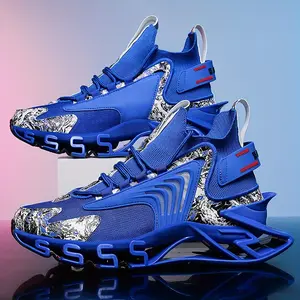 Men's Casual Sports Blade Shoes - Breathable and Non-slip Rubber Sole, Four Seasons Lacing Shoes, Suitable for Couples, Large Size Men's Shoes