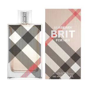 Burberry Brit for Her Eau De Parfum Spray for Women 3.4 oz (100ml)