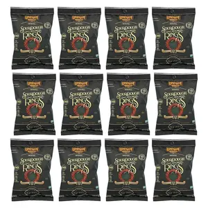 Unique Snacks Sourdough Craft Beer Pretzel Rings, Delicious Homestyle Baked Snack Bag, Vegan, OU Kosher, and Non-GMO Food, No Artificial Flavor, 2.12 Oz. Bag, Pack of 12