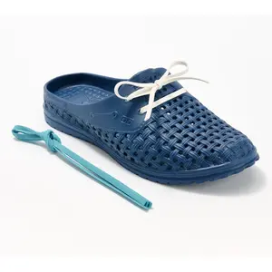 Barbara King Sole Steppers Slip-On Garden Shoes with Extra Laces