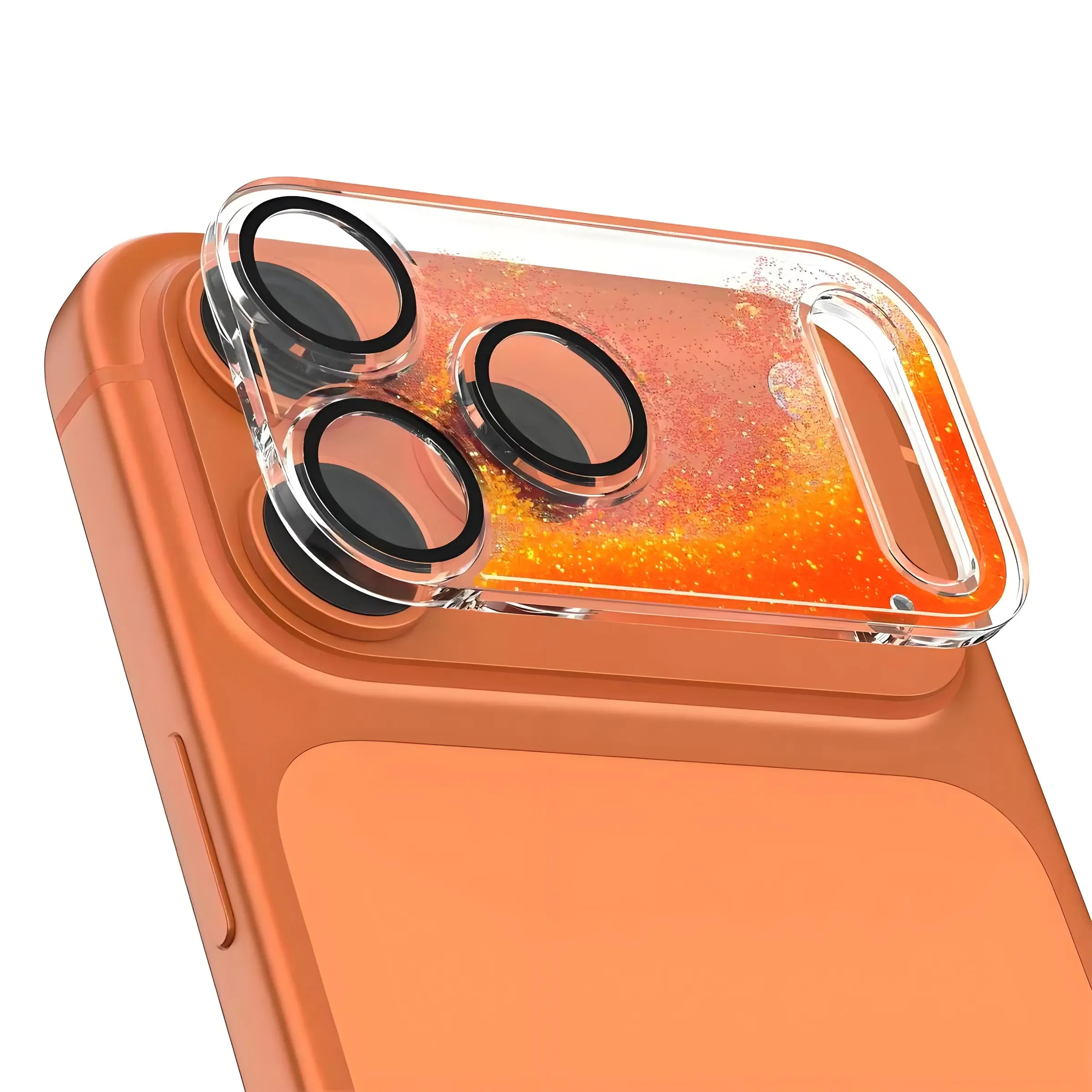 Creative Sandflow Protective Film for iPhone 17 Pro/17 Pro Max Series, HD Clear Lens Protection, Full Screen Coverage, Premium Material, Screen Protector, Accessories, Protector Sticker