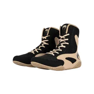 Venum Contender Boxing Shoes - Black/Sand
