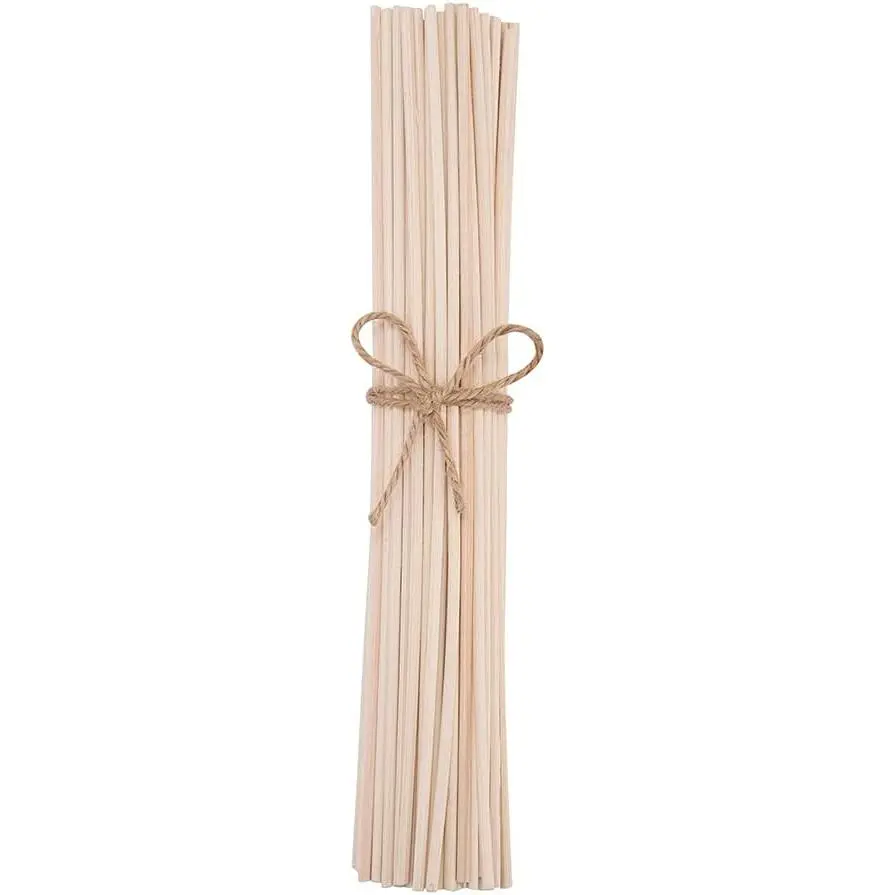 10inch Diffuser Replacement Sticks - 20 Pcs Aroma Reed Fragrance Sticks Refill for Home and Bathroom - Rattan Essential Oil Sticks for Scented Diffuser