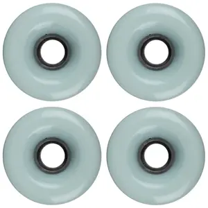 Longboard Wheels 70mm Smooth Light Blue USA Made 78A
