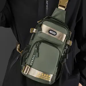 Unisex Multifunctional Stylish Anti-Theft Trendy Chest Bag for Travel And Sports, Lightweight Small Backpack with a Single Shoulder Crossbody Design