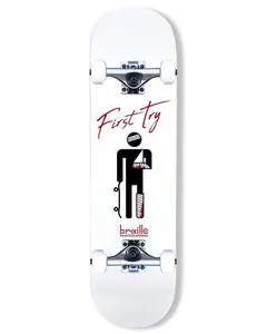 First Try Broken Arm Complete Skateboard