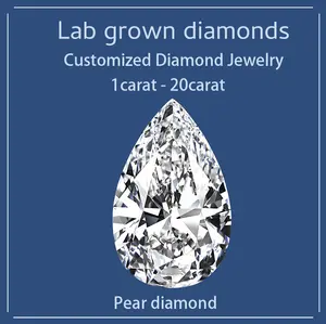 Lab grown diamond Pear Cut Diamond