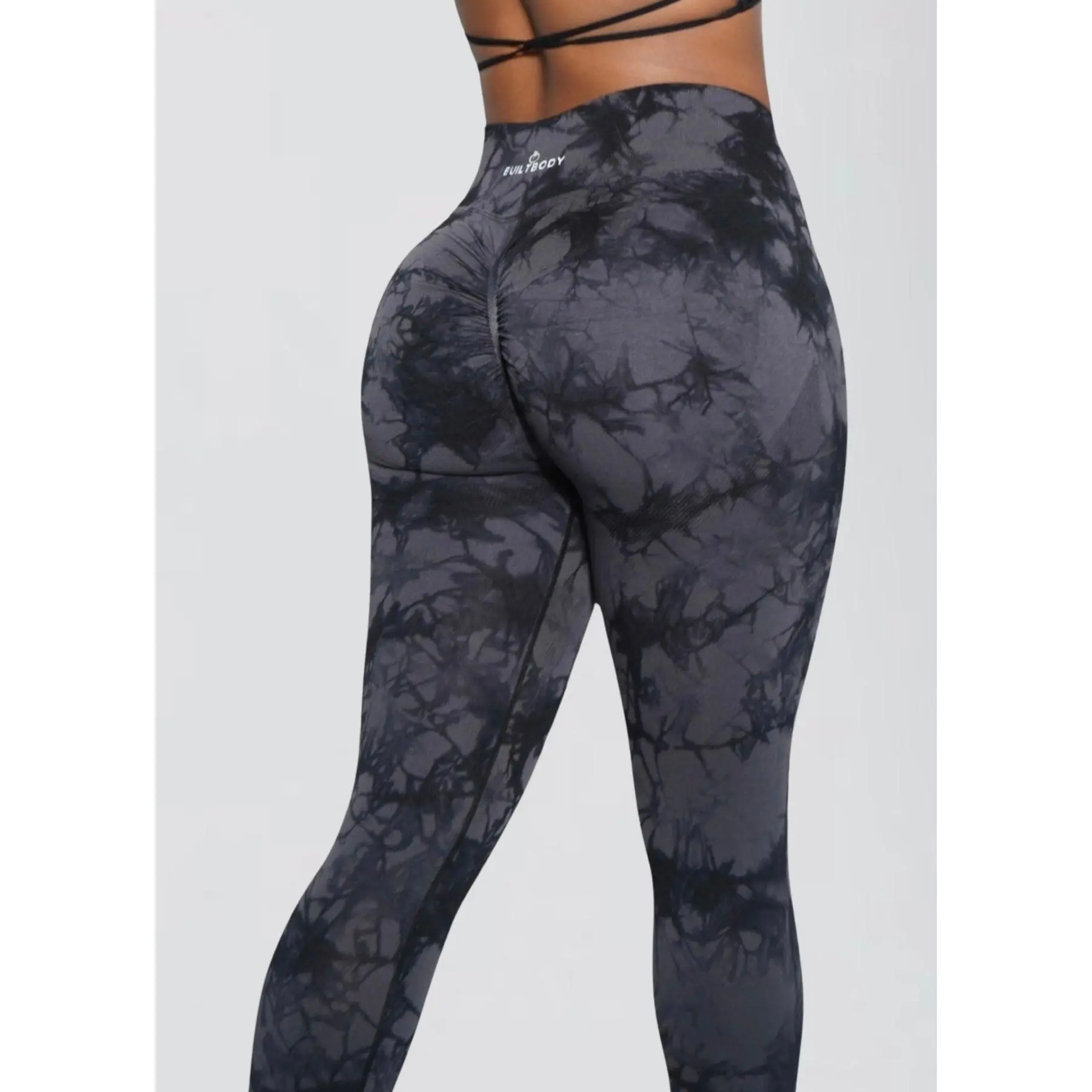 V-Waist Tie Dye Leggings