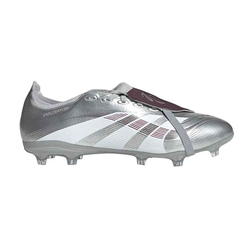adidas Mens Predator League Jb Fold-Over Tongue FirmMulti-Ground Soccer Cleats  - Grey