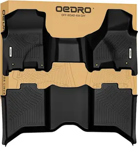 YITAMOTOR Floor Mats for 2019-2024 Ram 1500 Classic (NOT for New Body) with 1st Bench Seats/2013-2018 Dodge Ram 1500/2500/3500 Crew Cab/2019-2024 Ram 1500 Classic Crew Cab