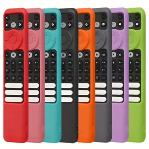 Silicone Remote Cover for Tcl Rc902v, Fmr1-Fmr9 Series, Anti-Drop & Anti-Slip Design, Durable Silicone Material, Perfect Fit Protection, Home Care Supplies