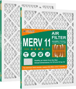 16 * 20 * 1 Air Filter,MERV 11,Furnace Air Filter for HVAC,Dust Defense-2packs by MIFLUS