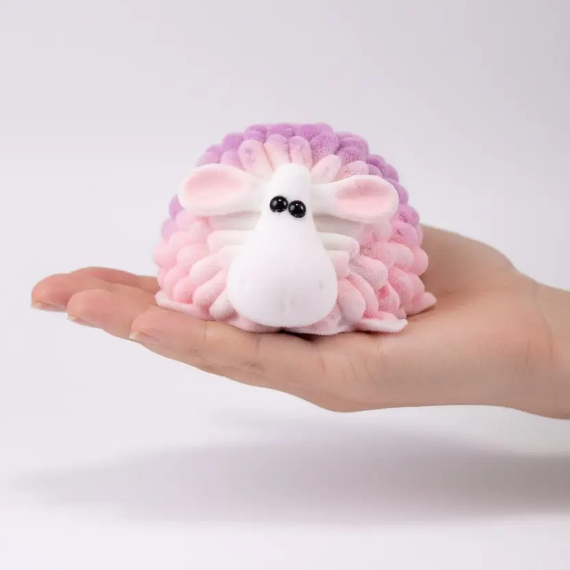 Food-Grade Fluffy Sheep Squishy Safe Super Soft Stress Relief Fidget Toy for Anxiety Relief and Fun Food-Grade Fluffy Sheep Squishy Safe Super Soft Stress Relief Fidget Toy for Anxiety Relief and Fun