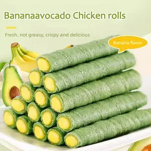 Banana Avocado Crispy Rolls Snack Pack - Unique Flavor Combo, Light & Flaky, Plant-Based, Vegetarian-Friendly, All-Natural Ingredients, Low Sodium, 3-Month Ambient Storage, 3 Months