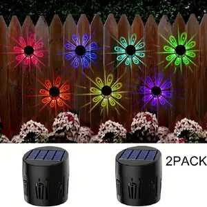 2PCS  Solar wall light, outdoor wall lamp waterproof, decoration lights, dusk to dawn, warm color or RGB color available