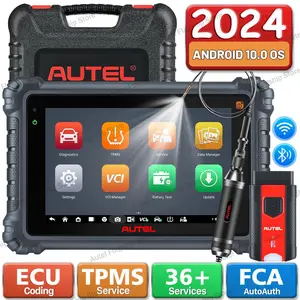 2024 Newest Autel MaxiCOM MK906Pro TS Car Diagnostic Tool ECU Coding TPMS Full Services OBD2 Scanner PK MS906PRO-TS MK906PRO