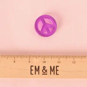 Peace Sign, Seasonal Mini Charm