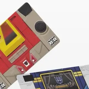 Soundwave Blaster Robot Transform Themed Stickers. The Ultimate Rectangle Sticker for Anywhere & Anything | Waterproof Vinyl | Clean Minimal Tech Aesthetic | Perfect for Laptops, Phones & Everyday Use