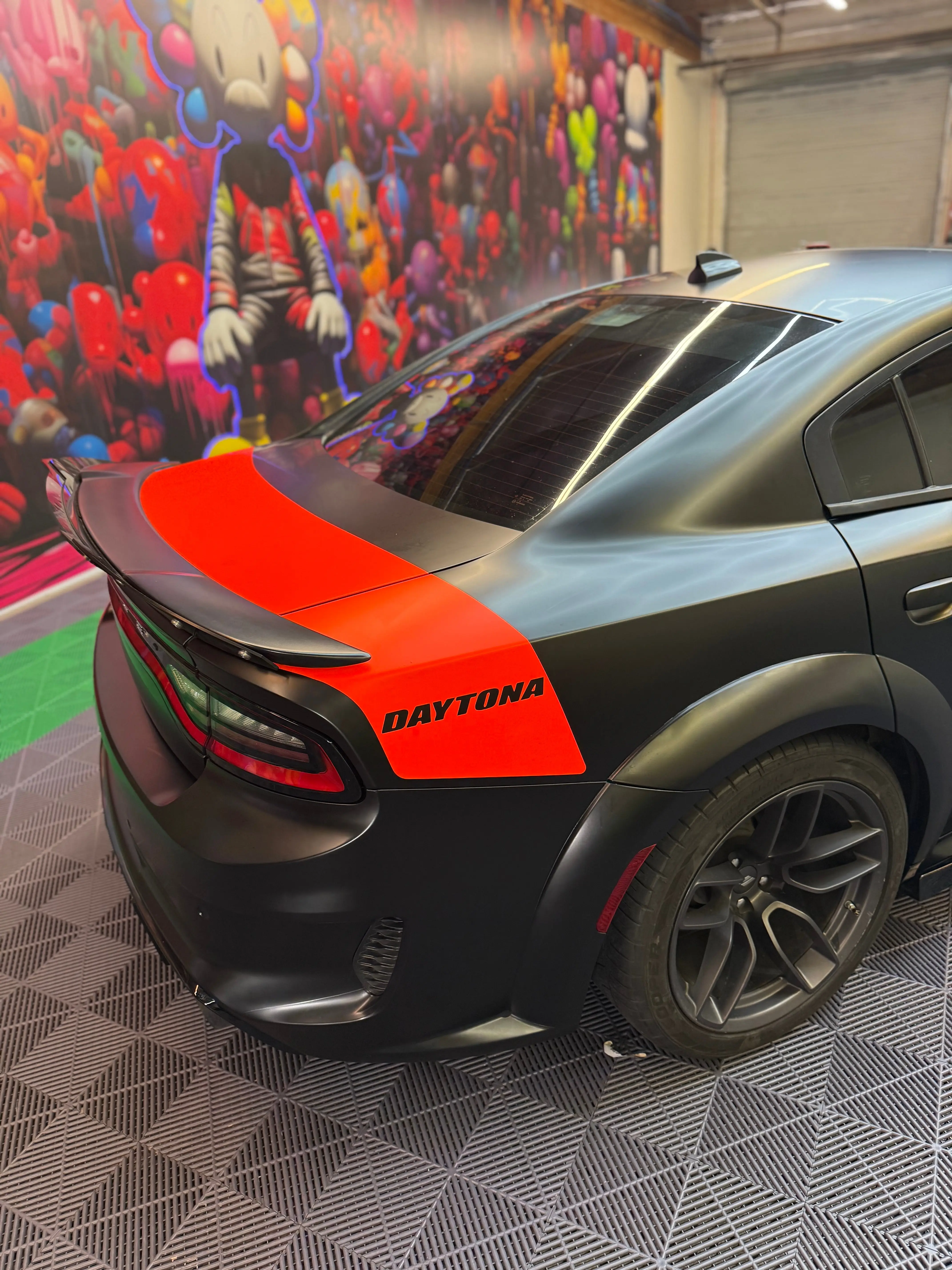 Custom Dodge Daytona Vinyl Wrap & Detailing Service - Professional Car Wrapping