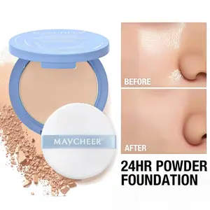 Long-lasting Oil Control Matte Pressed Powder, Makeup Setting Powder, Beauty Powder, Face Makeup Accessories, Cosmetics, Smooths Skin & Completes Makeup