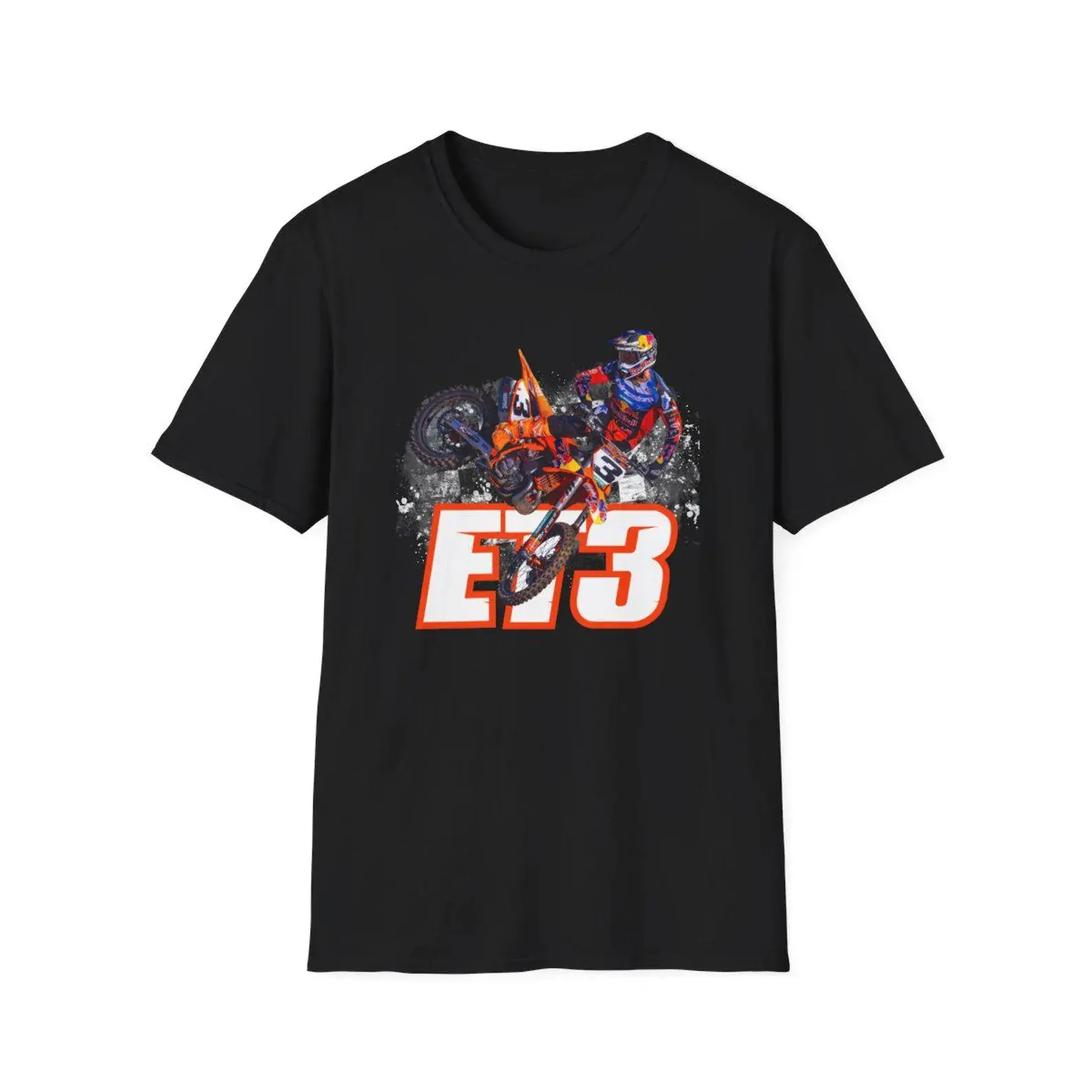 Eli Tomac ET3 Supercross, Motocross Dirt Bike Motorcycle T-Shirt Hoodie Sweatshirt, MX Racing Apparel