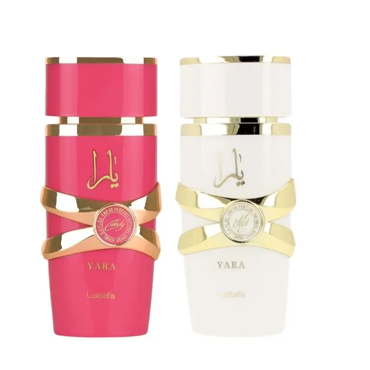 Lattafa Bundle | Yara | Candy + Moi | Women's Fragrance | 100 ML - 3.4 OZ | Eau De Parfum | Green Mandarin - Blackcurrant & Vanilla