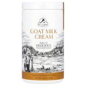Mt. Capra Goat Milk Cream Flakes, 5.29 oz (150 g)