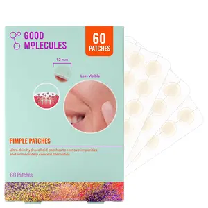 Pimple Patches for Face, 60 Pack – Ultra-Thin Hydrocolloid Acne & Zit Patches, Invisible Under Makeup, Clinically Tested Acne Spot Treatment