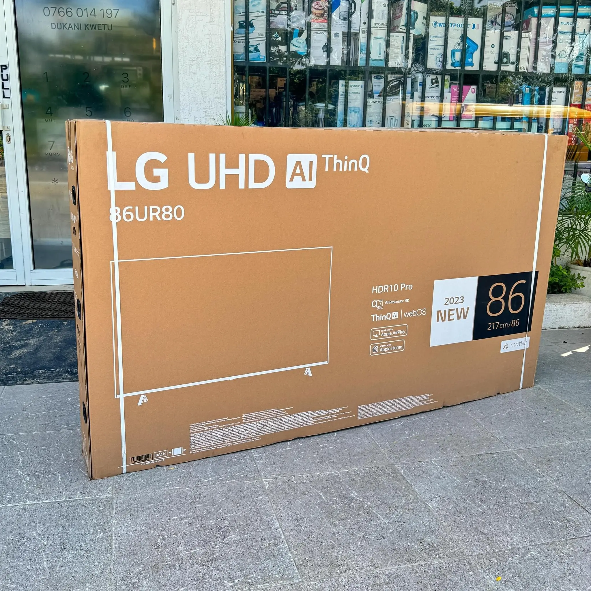 Brand new and original LG 86” Smart Television