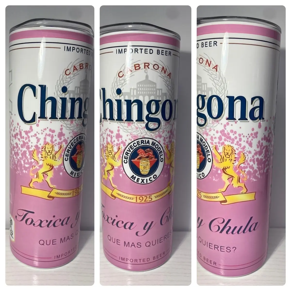 Chingona Tóxica Chula Tumbler