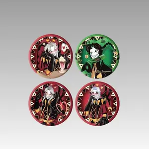 Pierrot Freak Circus Pierrot Collector Postcards pin Fan Collectible