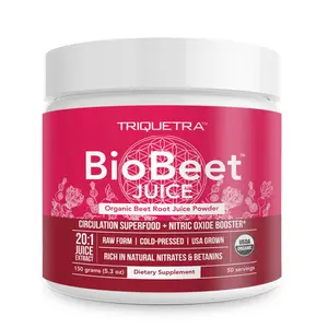 Organic BioBeet Juice Powder- 20:1 Concentrate Healthcare Dietary