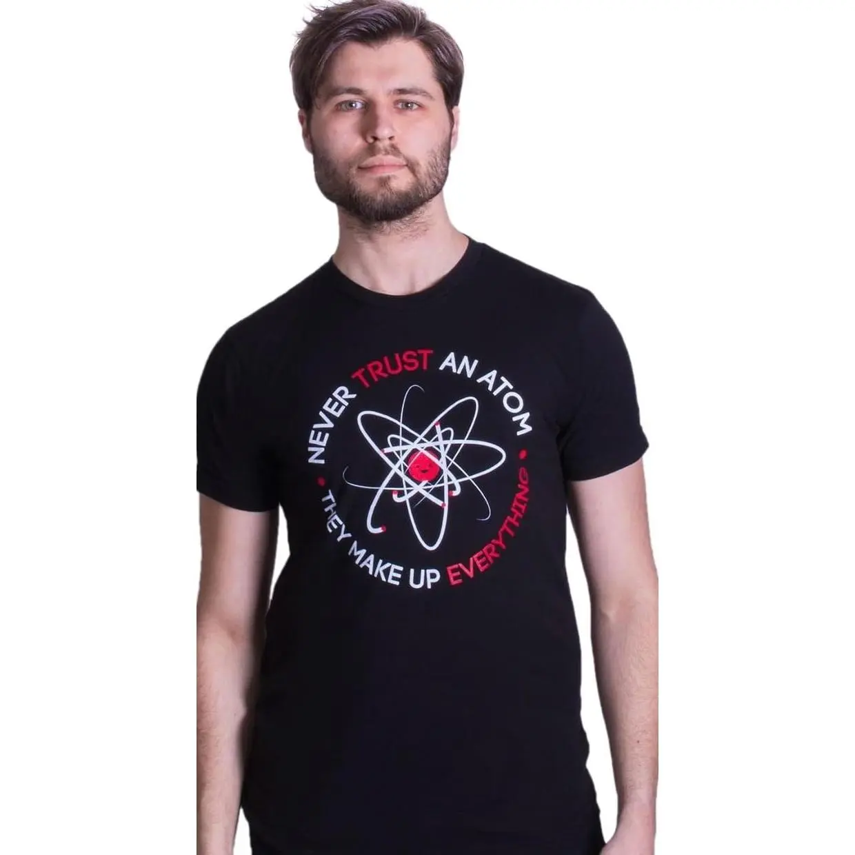 Never Trust an Atom, They Make Up Everything | Funny Science Unisex T-Shirt 64Y