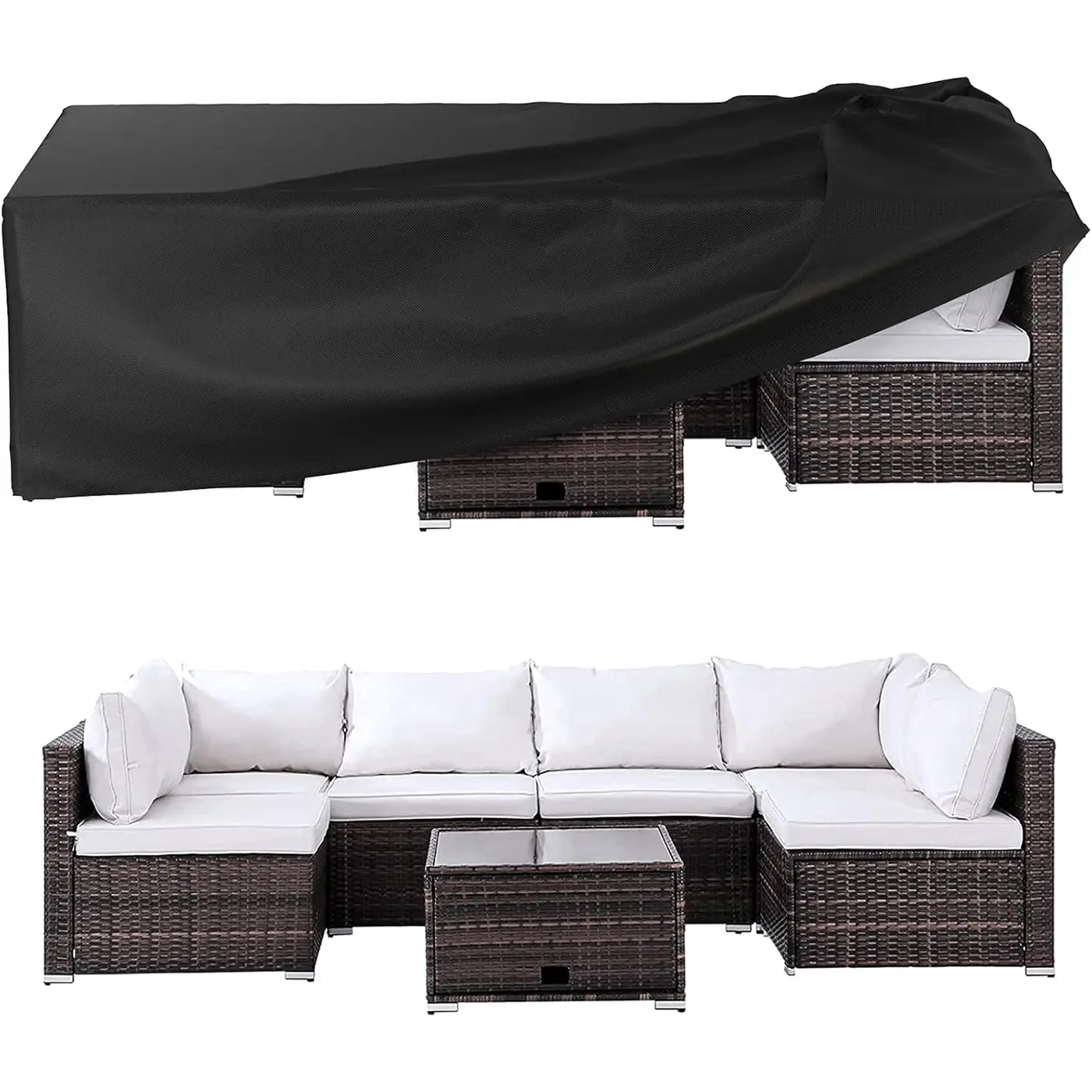 Waterproof Cover, Dustproof and Sunproof, Sofa Chair Cover for Patio Lounge Chair, Garden Courtyard Dining Tables Protector, Patio Outdoor Chair