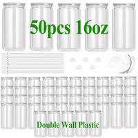 50pcs(with Clear Lids)