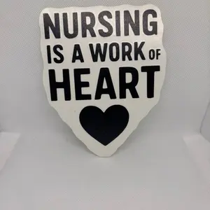 Motivational Nurse Quotes 4 pack vinyl decals