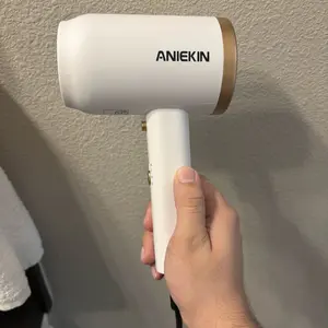 ANIEKIN Hair Dryer, 1875 Watts Fast Drying Blow Dryer with Diffuser and Concentrator, Compact Lightweight Hair Dryer for Women and Men